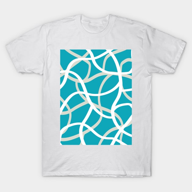 ABSTRACT LINES 001 T-Shirt by MagicDreams